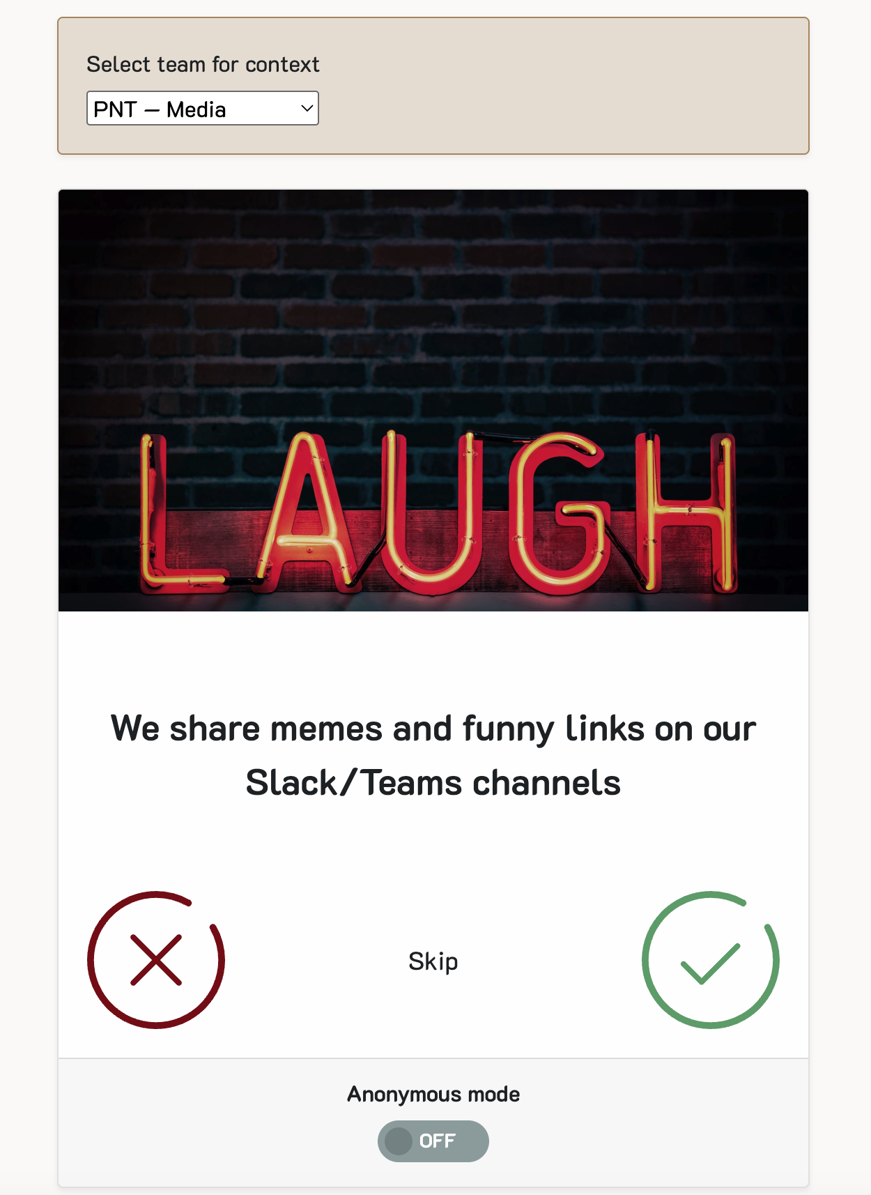 Team collaboration signals